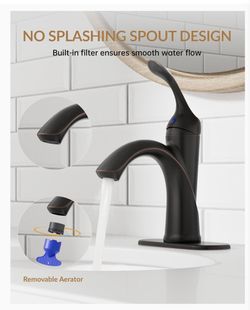 Oil Rubbed Bronze Bathroom Faucet