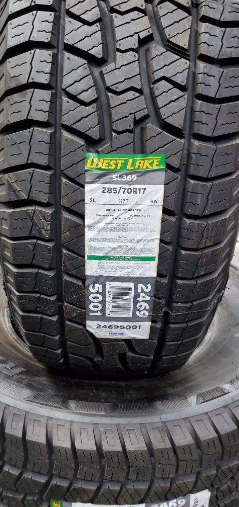 4 New Tires 285/70/17 4 Ply Tires 600