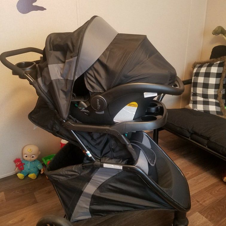 Evenflo Travel System Stroller and Car Seat