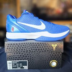 Nike Kobe 6 Protro Dodgers Royal Blue Size 12