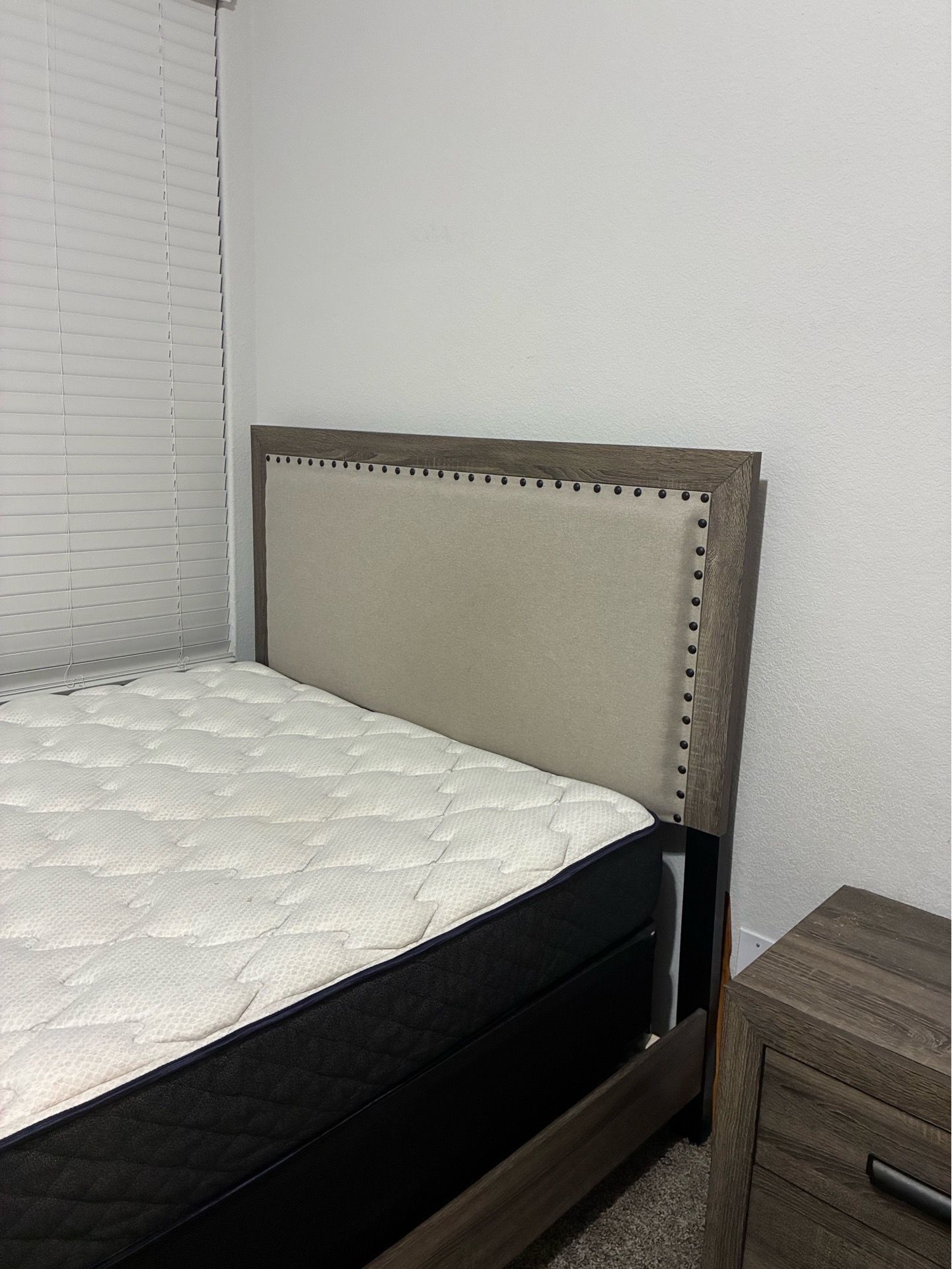 Full size Bedroom Set- Mattress Included