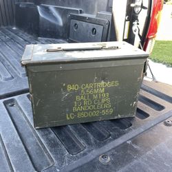 840-Round Ammo Can – Heavy Duty Steel Storage