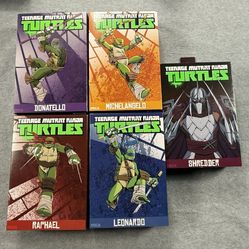 NECA TMNT 2012 Teenage Mutant Ninja Turtles 5 Figure Set Nickelodeon Turtles