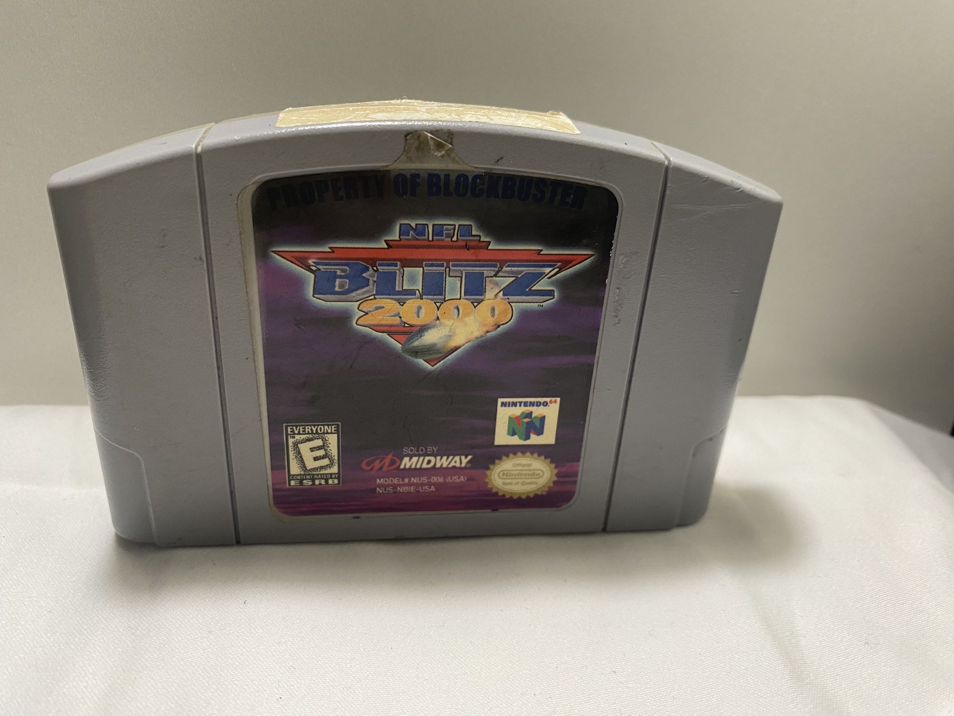 NFL Blitz 2000 Nintendo 64 Game