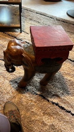 Hand Carved Elephant jade In Thailand