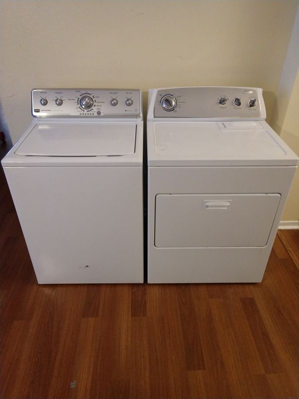 Maytag Commercial Technology, Washer and Large Capacity Dryer Set! for