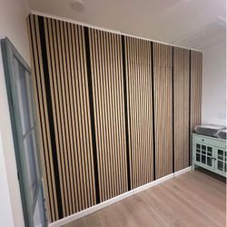 Commercial Grade 2ft x 7ft 3D Wood Acoustic Paneling $139 Each