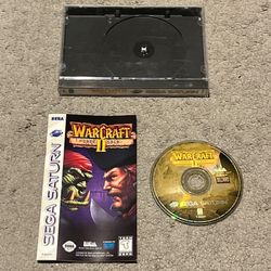 Warcraft II 2 (Sega Saturn) Complete CIB w/ Manual