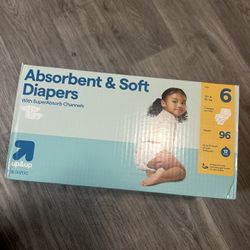 Up&Up Baby Diapers (size 6)