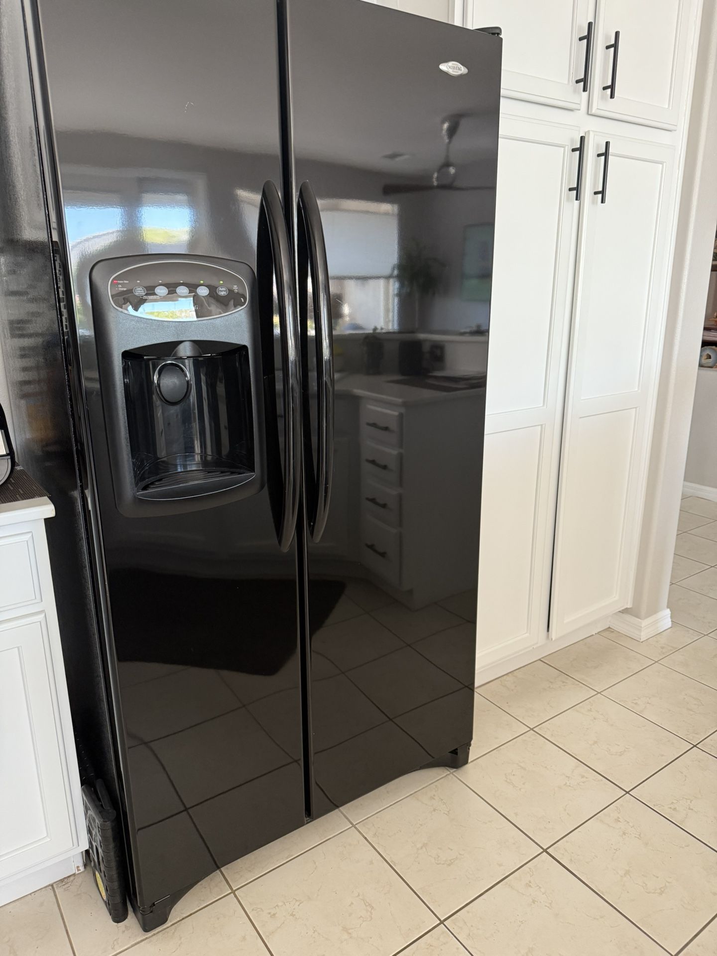 Black Maytag Refrigerator