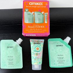 Amika “the cure strength repair trial set”