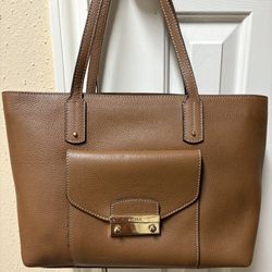 Furla Italian leather satchel handbag 