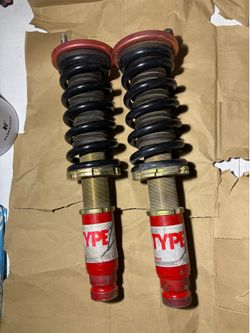 F2 Function & Form Type 1 Front Coilovers DC2 Integra EG EK Civic