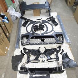 BMW X6 G06 Full M Bumpers F96 x6m Conversion body kit side skirts pre lci 2020-2023