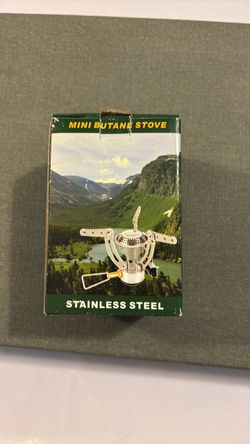 Mini Butane Stove Stainless Steel