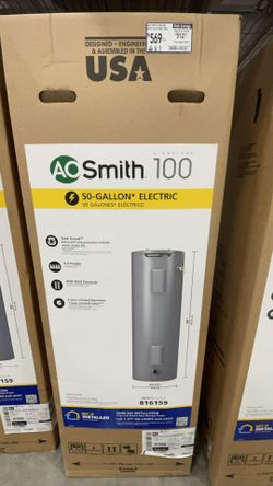 AO Smith 50 Gal Electric Water Heater 