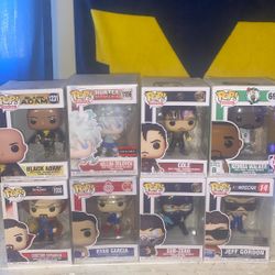 Funko Pops Lot Of 8