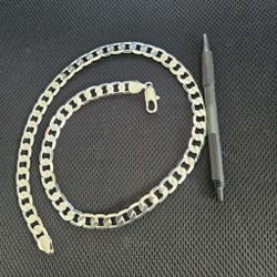 Sterling Silver Plated Chain 89122 26” Long 