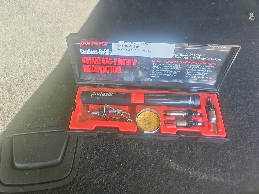 Portasol Butane Soldering Tool  Usa Brand 
