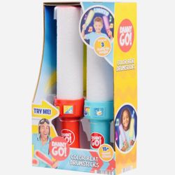 Danny Go! Color Beat Drumsticks Drum Music Light Up Musical Toy Glow Sticks NEW