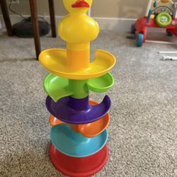Baby Toy Tower And Rolling Balls