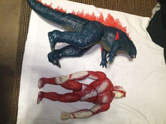 Kong x Godzilla action figures large make me an offer 😁