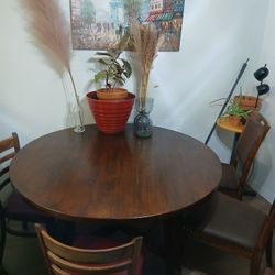 Nice  Antique Table And Chairs