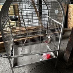 Tall Bird Cage
