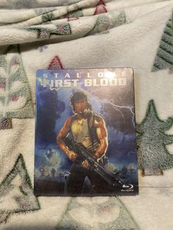 RAMBO : FIRST BLOOD- STEELBOOK BLU-RAY Sylvester Stallone New/Sealed