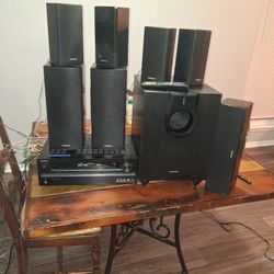 Onkyo Home Surround Sound Entertainment System HT R590