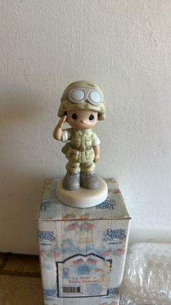 Precious Moments Military Soldier Figurine