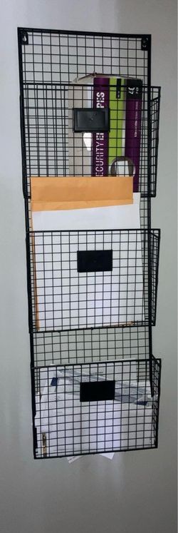 3 tier mail holder