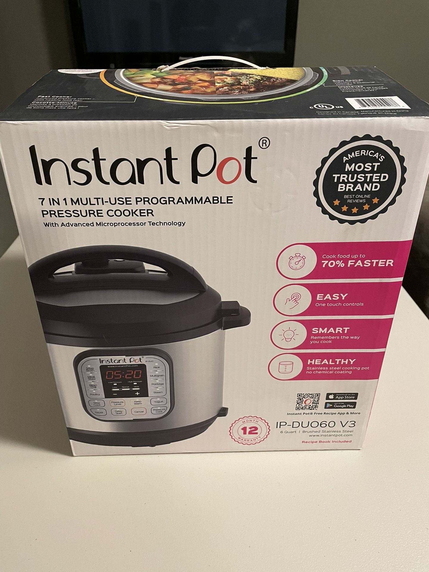 Instant Pot Pressure Cooker