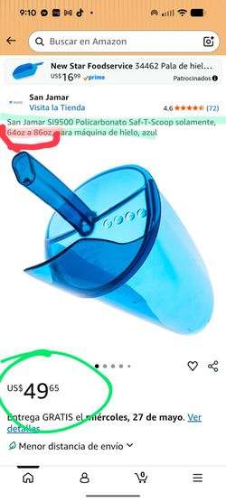 Safe T Scoop by san Jamar 64-86 oz