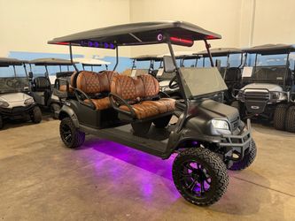 Custom club car onward 6 passenger 72v monster golf cart