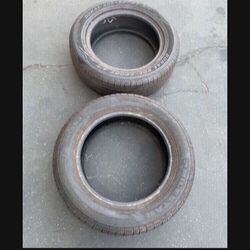 2 X 225/60r17 Good Tires 90% Treads !!!!!
