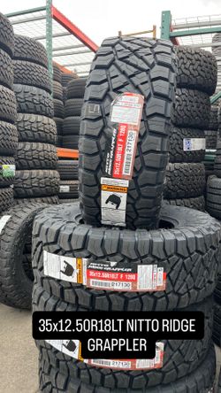 35x12.50r18 Nitto ridge grappler