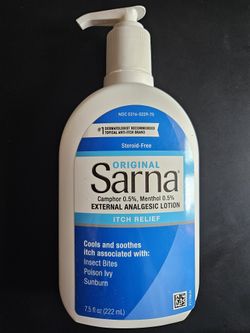 Sarna Anti Itch Lotion NEW SAVE $9 SAVE 54%