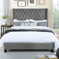 Queen Bed Frame And Mattress 