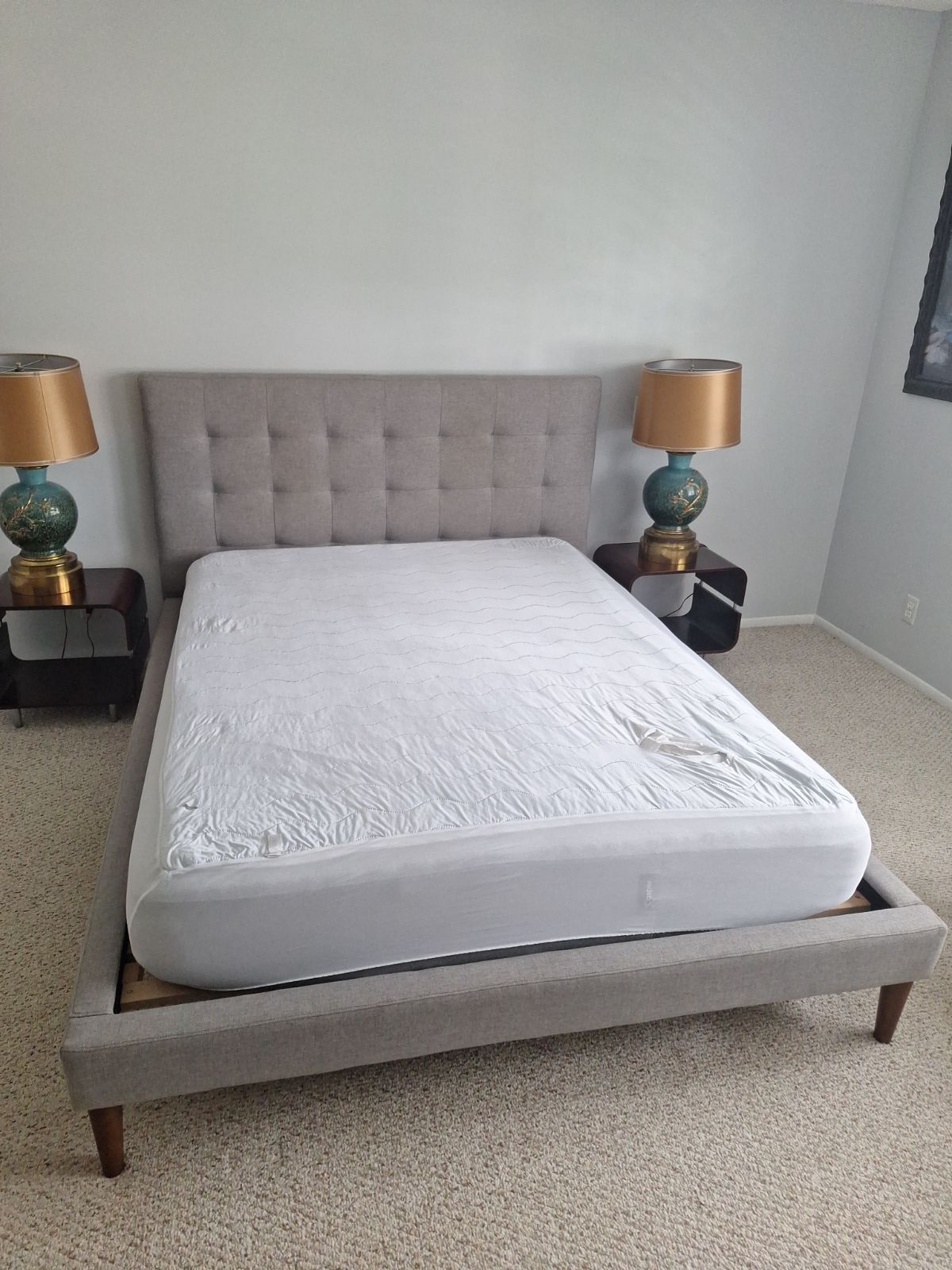 MCM Bed Fram With Mattress