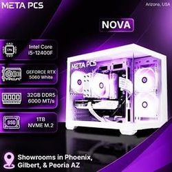 NOVA - META PCS - i5-12400F, 32GB DDR5, RTX 5060