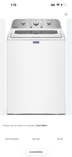 New! Maytag 4.7 Cu Ft Washer