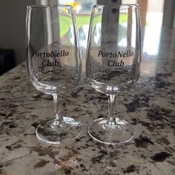 wine glasses from PortoNello Club