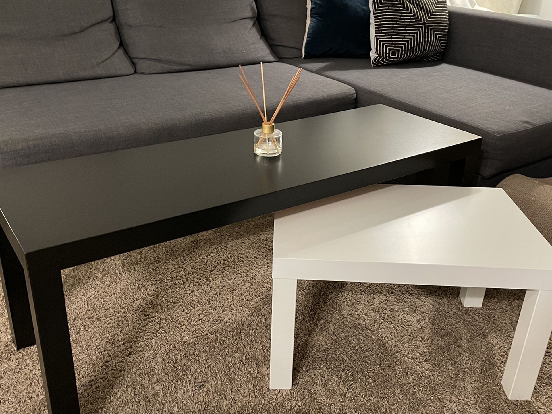 Long Coffee Table And Small Table