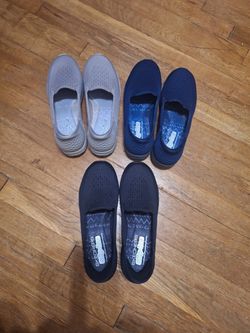 3 Pairs Sketchers Reggae Fest 2.0. Size 9.5M