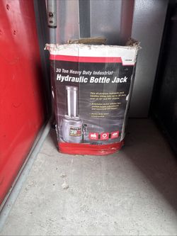 $99 30 Ton Heavy Duty Industrial Hydraulic Bottle Jack 