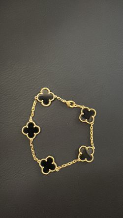Black and gold bracelet $45