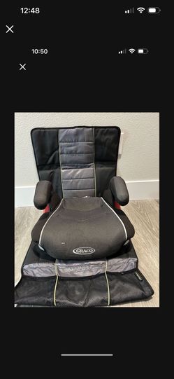 Booster Seat With Car Seat Protector