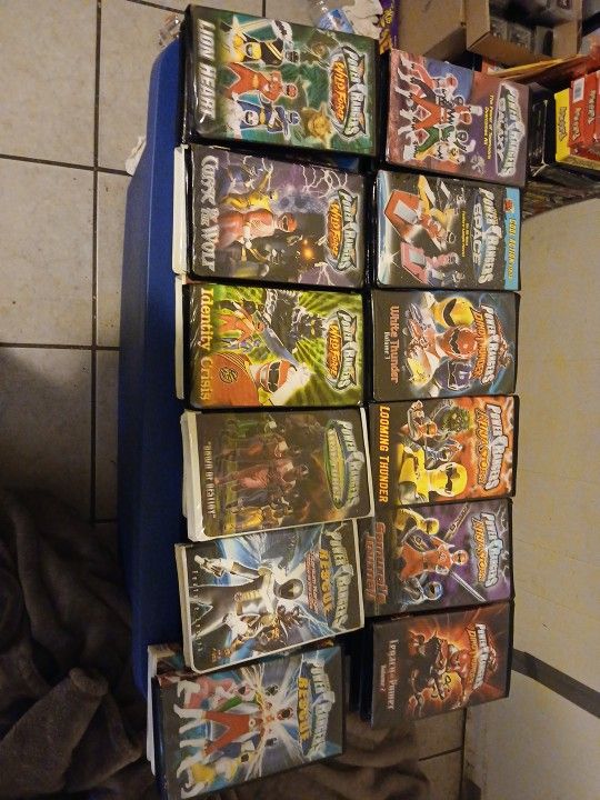 Vhs Power Rangers