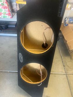 Ground shaker box for 12in fits Camaro